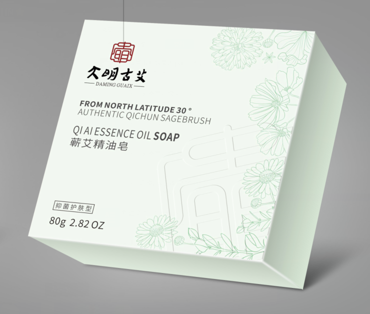 大明古艾-蕲艾精油皂手工皂